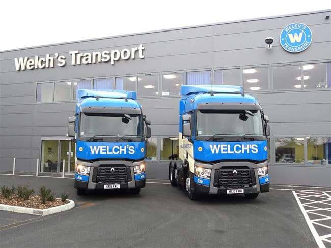 Welchs transport